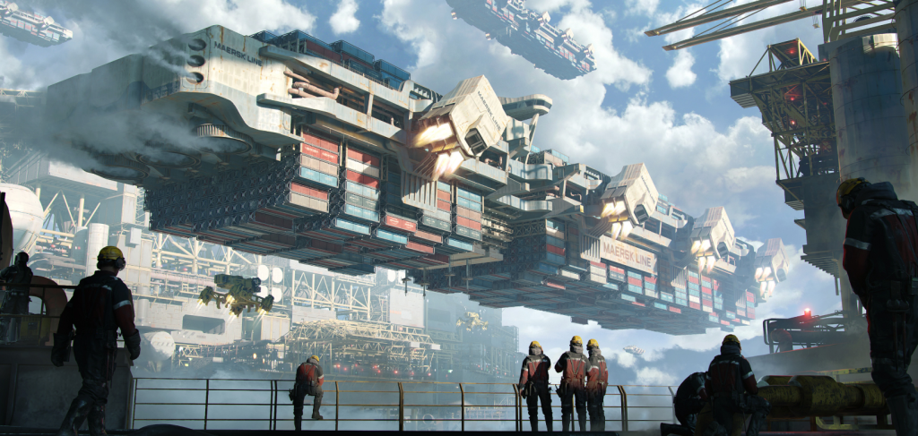 Gavin Manners 硬表面设计-CG绘画